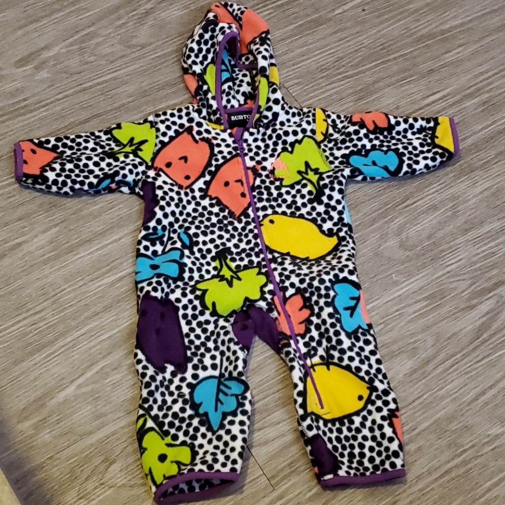 Burton fleece suit